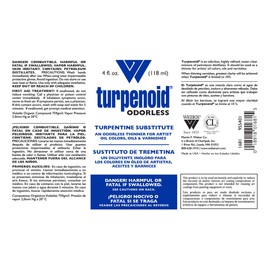 Weber Odorless Turpenoid, 4 Fl Oz (Pack of 1)