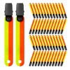 Little World 48 Pack High Visibility Trail Markers with Clips