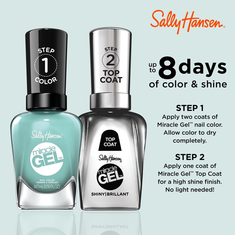 Sally Hansen Miracle Gel™, Mintage, Long Lasting, Gel-Like Formula, No