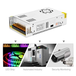 BTF-LIGHTING AC100-240V to DC5V60A Max300W Suit DC5V1A~DC5V60A Switching Power Supply Device Transformer Power Adapter Converter Jack for WS2812B WS2811 WS2813 SK6812 etc LED Strip/String/LED Matrix