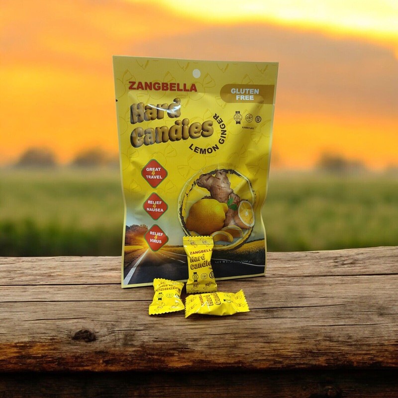 Ginger Lemon Ginger Hard Candy 100g X 3 bags Songwha