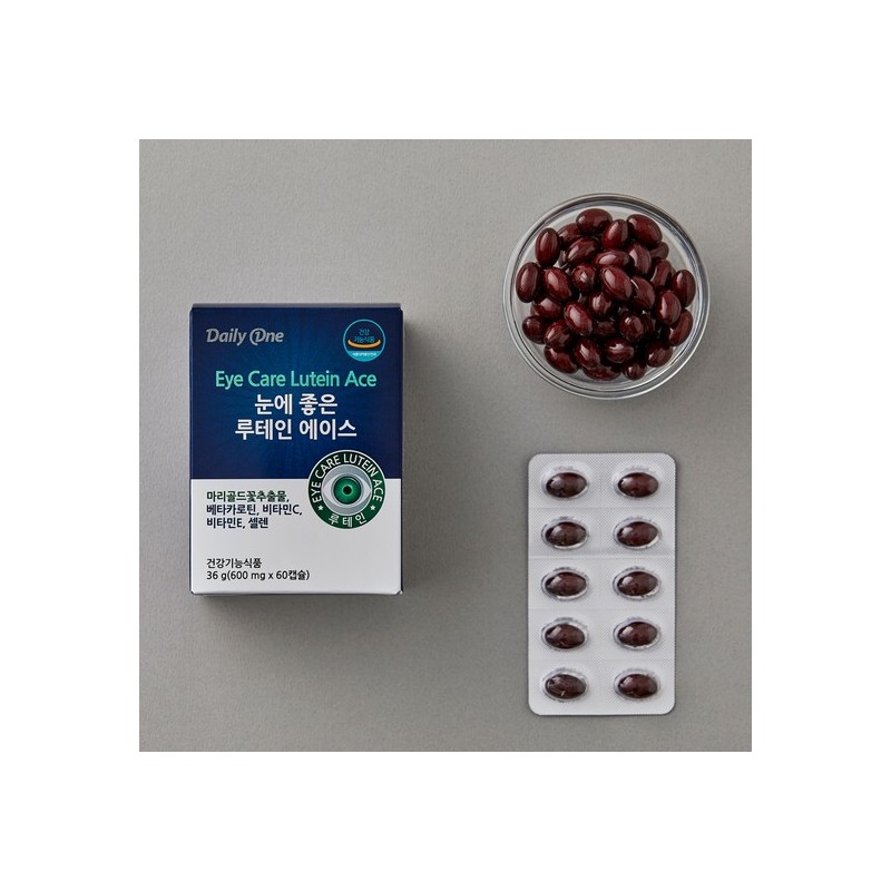 Daily One Lutein Ace for Eyes, Domestic 600mg x 60