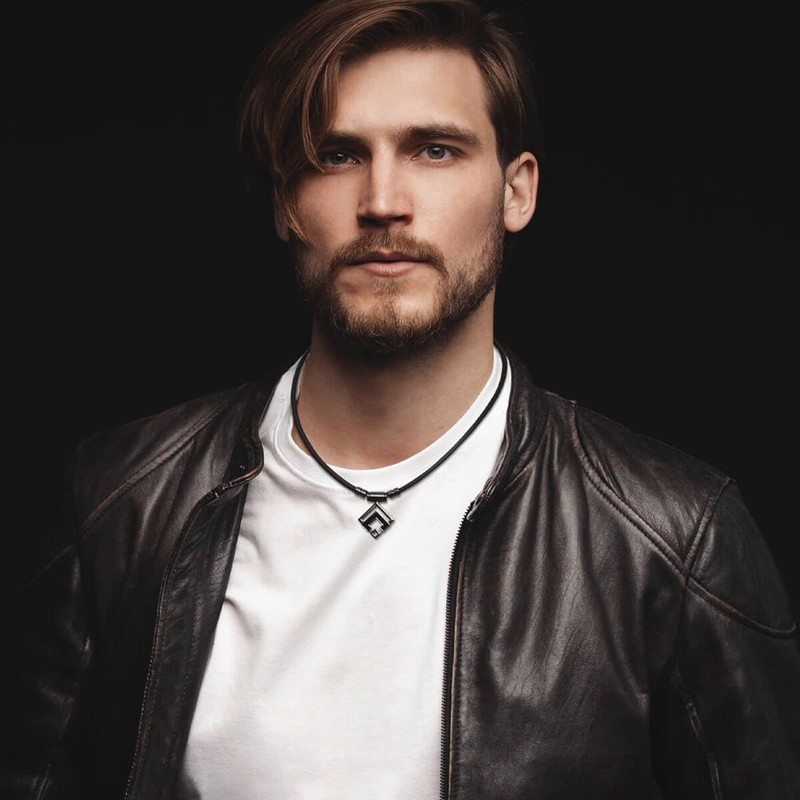 [コラントッテ] 磁気ネックレス TAO ネックレスα ARAN グロスブラック Lサイズ メンズ 男性 人気