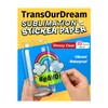 TransOurDream Sublimation Sticker Paper-10 Pcs 100% Glossy Clear Waterproof Sublimation