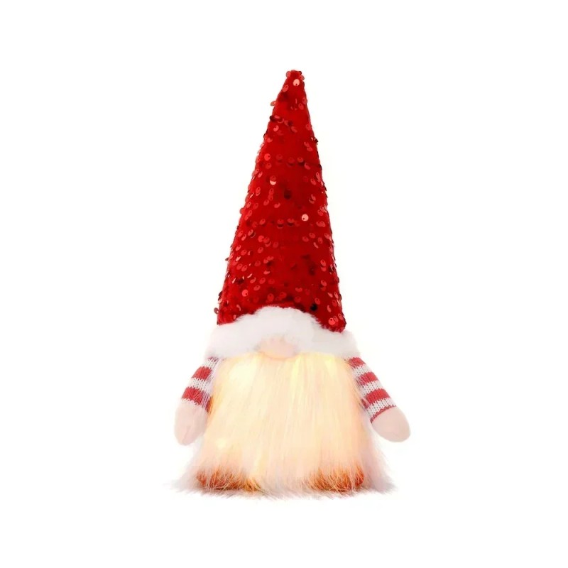Santa Claus Plush Doll for Christmas Decor – 30cm Festive