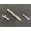 espeedpro21 5 1/2" ADJUSTABLE TENSIONING ROD HEIM JOINT ALTERNATOR BRACKET