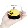 1 Pack Call Bell, Desk Service Bell, 3.35 Inch Diameter