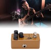Overdrive Effect Pedal Earthy Yellow Metal Guitar Accessories with Gold
