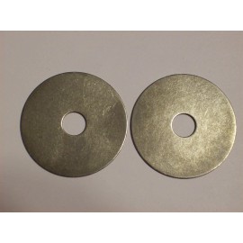 Lamp SET OF 2 - 1 1/2" STEEL WASHERS SLIPS 1/8IP LAMP PART NEW 57029J