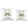 Woodworker Woodworking Tree Trimmer Climbing Tree Climber Throw Pillow