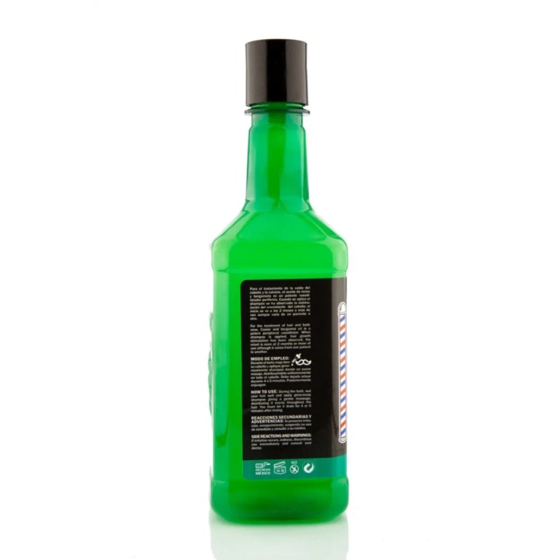 Shampoo Acondicionador Barba Cabello Con Bergamota - 600 Ml