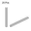 sourcing map Pack of 25 Cylinder Pins 3 x 30