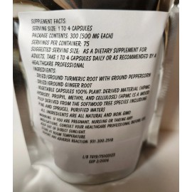 Paisley Farm and Crafts Turmeric Peppercorn Ginger Blend Capsules - Non GMO - MADE FRESH ON DEMAND!