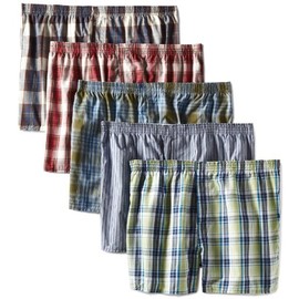 Fruit of the Loom Men's Assorted Low Rise Boxer - Colors May Vary, Assorted, XX-Large(Pack of 5)