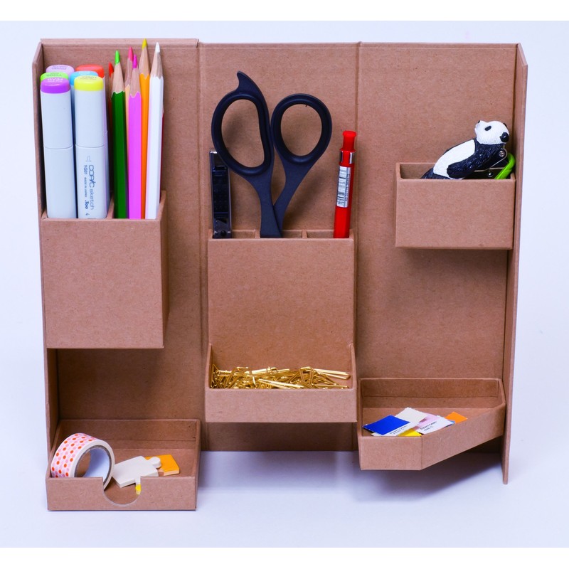 Nakabayashi LST-B02KR Lifestyle Tool Small Storage Case Box M Craft