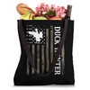 Duck Hunter American Flag Duck Hunting Lover Tote Bag