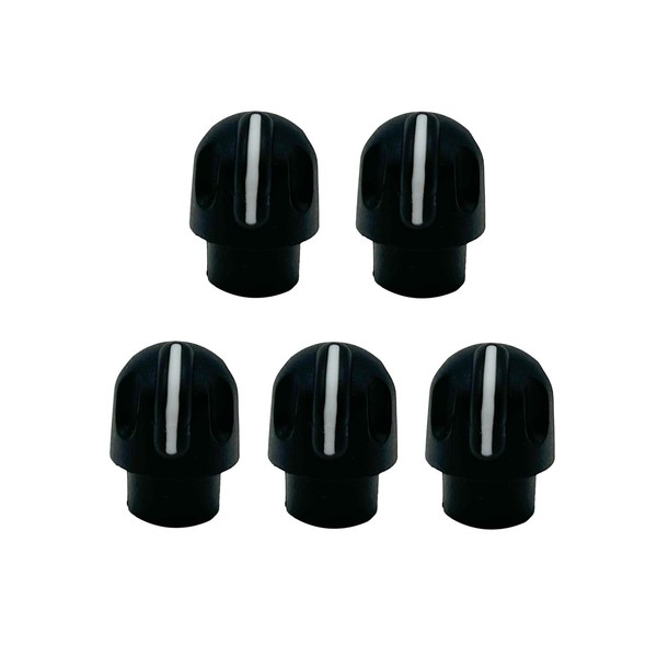 5PCS Two Way Radio Channel Knob Button Cap Replacement for