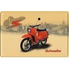 Geschenkeparadies 24 Tin Sign 20 x 30 cm Simson Swallow