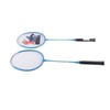 1 Pair Durable Sport Badminton Racket Aluminium Alloy Battledore With