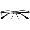 OPULIZE Ink Long Distance Glasses Myopia Large Rectangular Frame Spring