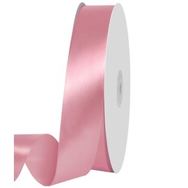 ieFoah Rose Gold 1.5 Inch x 91.44 Meters Polyester Satin Ribbon for Gift Wrapping, Wedding, Party Decoration
