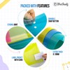 DocFeedz Plastic Wallets A4 - Pack of 25 Waterproof Plastic