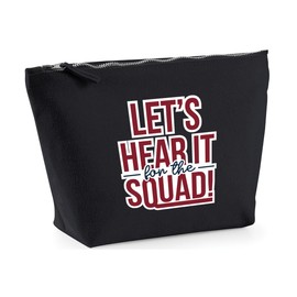 Hippowarehouse Let’s Hear it for The Squad Printed Make up Cosmetic wash Bag 18x19x9cm