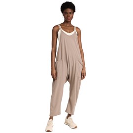 Free People Women's Hot Shot One-Piece, Mocha Latte