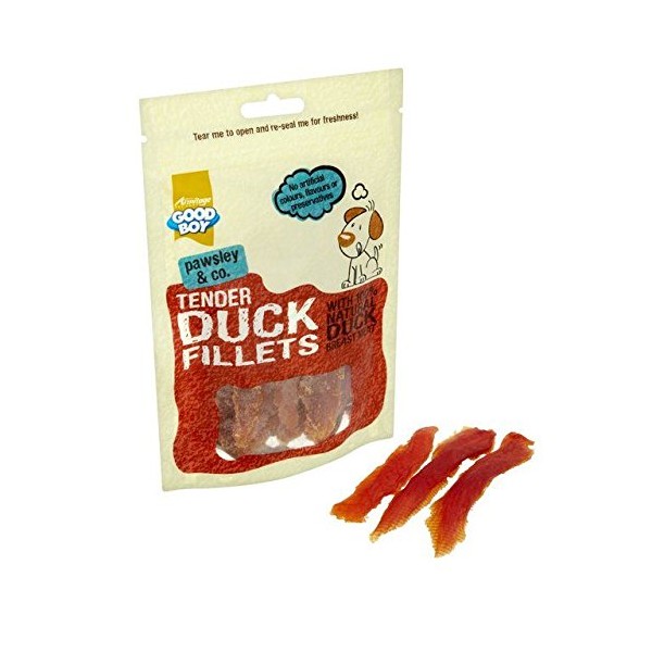 Good Boy Tender Duck Fillets 80g (PACK OF 2)