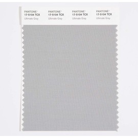 Pantone Cotton Swatch Card Color Standard, Color # 17-5104, Ultimate Gray