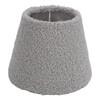 Plush Cloth Lamp Shade Replacement Decorative Soft Comfortable Cone Round