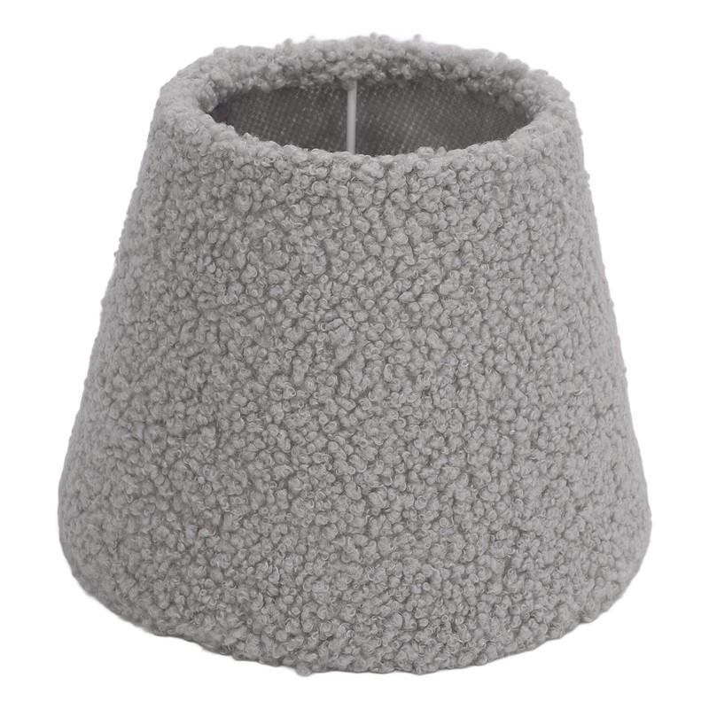 Plush Cloth Lamp Shade Replacement Decorative Soft Comfortable Cone Round