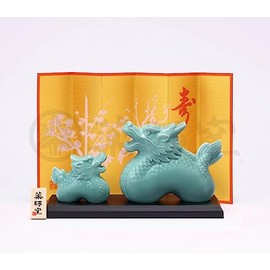 Yakushigama Seisho Fortune Tatsu Parent-child [27] Zodiac 2024 New Year Figurine Interior Lucky Charm