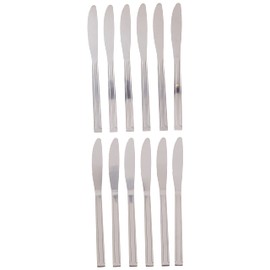 Winco 0001-08 , Dinner Knife, Silver 1 Dozen