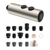 Hibbent Metal Pull Down Kitchen Faucet Head Replacement with 15