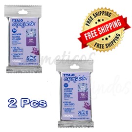 T. Taio  Esponjabon Lavanda Exfoliating Sponge / Lavanda Efecto Relajante  2 Pcs