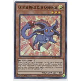 Crystal Beast Ruby Carbuncle - BLCR-EN047 - Ultra Rare - 1st Edition