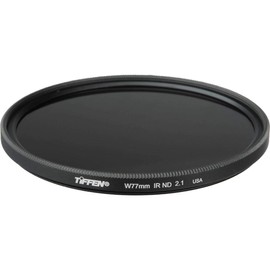 Tiffen W77IRND21 77mm Filter with Combination Neutral Density (ND) 2.1 Infrared (IR), Reduces ISO to 1/128