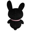Plush Black Bunny Skeleton Stuffed Plush Animal Collectible Doll Decoration