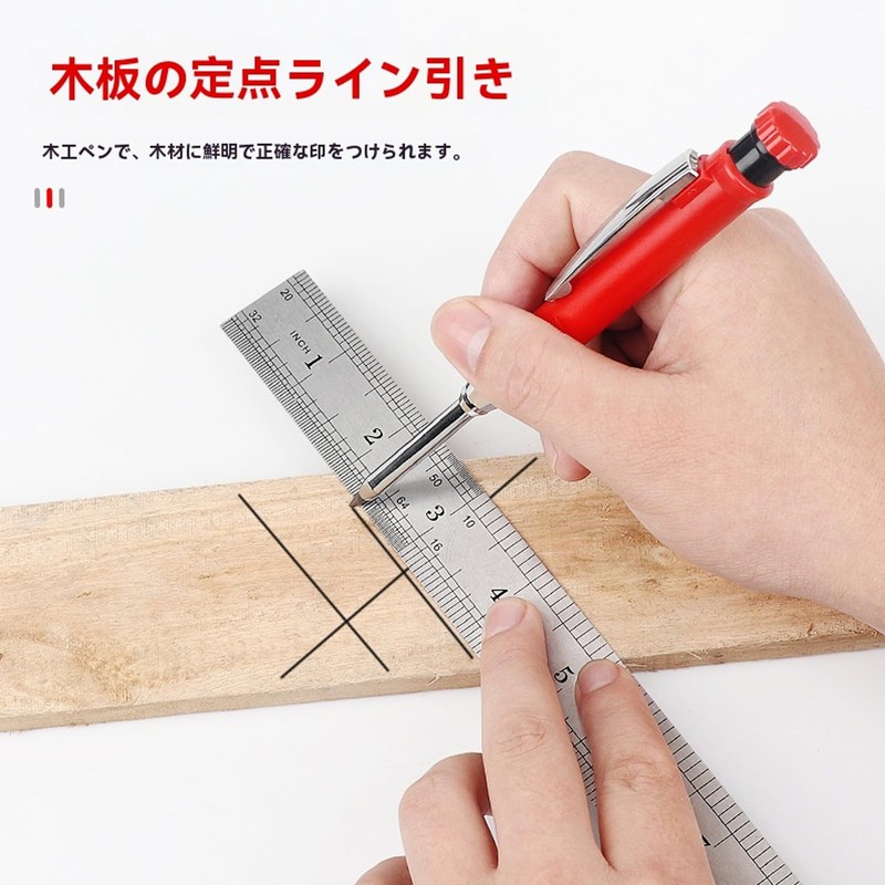 Architectural Mechanical Pencils, 2 x Architectural Pencils, Includes 12 Refills