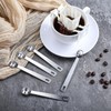 Lusofie 5 Pcs 1/4 Teaspoon Measuring Spoons Mini Spoons Stainless