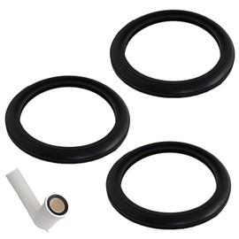 3 Pezzi Guarnizione per Tubo di Scarico WC per Geberit, Guarnizione a Labbro(Ø 55/42 MM), Pezzo di Ricambio 362.771.00.1, Guarnizioni per Tubi di Scarico, Cassetta di Scarico a Incasso DN40/45 mm