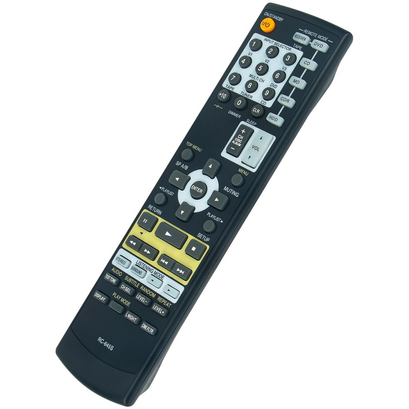 Replacement Remote Control RC-645S Applicable for Onkyo A/V Receiver HT-S4100
