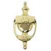 8 Inch Irish Door Knocker for Front Door Polished Brass