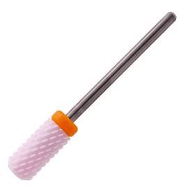 MIRACLE 3/32" Ceramic Nail Drill Bits Large Barrel with Chamfer Shape Head for Electric Drill Machines ｜ (2X Coarse)