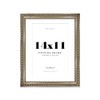 14x11 Gunmetal Ornate Photo Frame With White Mat For 12x8