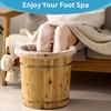 100pcs Pedicure Liners Disposable - Plastic Footbath Spa, Soak Liner