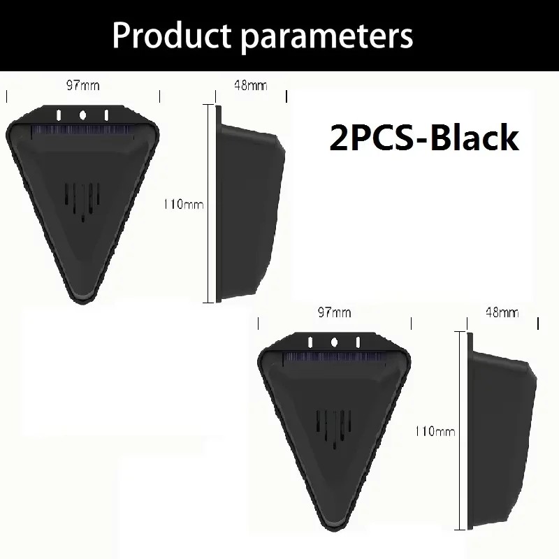Solar Motion Sensor Alarm for Outdoor Animal Deterrence – 130dB