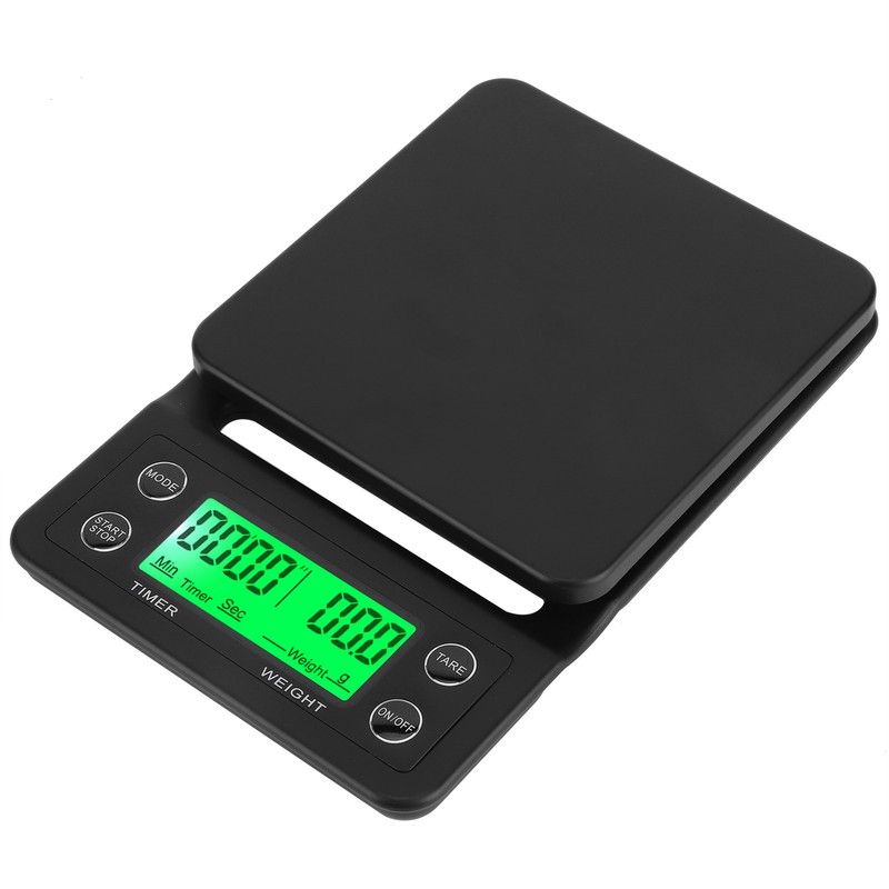 Pour Over Coffee Scale with Timer Portable Electronic Digital Kitchen