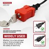HiLKCO 4 Plug Lockout Device for Cords Electrical,Fits 2 and